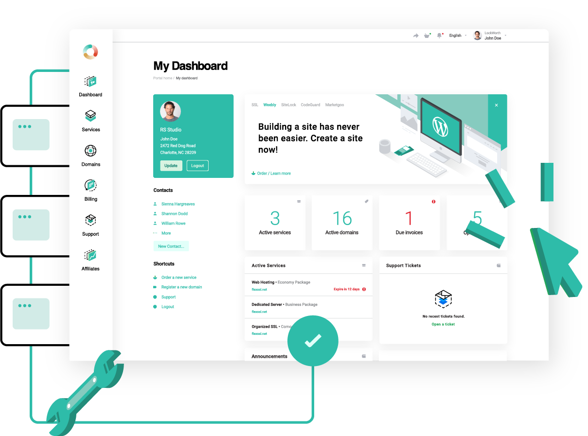 Sitelutions | Trusted Web Hosting & Domain Services Since 1998 - Manage all of your web services with ease
